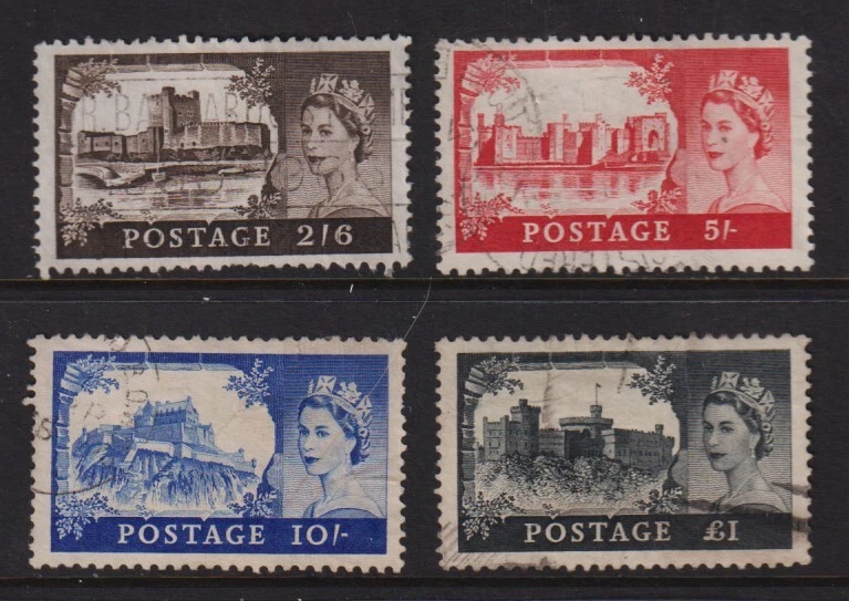 Gran Bretaña - #309-312 usado, cat. $52,50 Foto 1 de 1