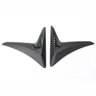 Para Tesla Modelo 3 2017-2022 Mate Fibra de Carbono Flujo de Aire Ventilación Guardabarros Lateral Decoración Foto 1 de 4