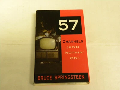 57 Channels by Bruce Springsteen (Columbia cassette single like new) - Image 1 of 2