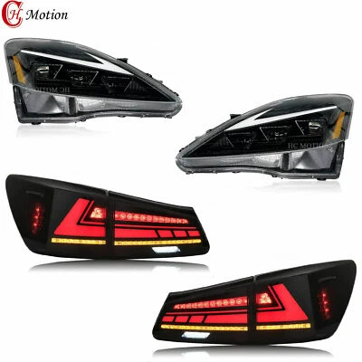 HC Motion LED Head &Tail Light For Lexus IS250 350 ISF 2006-2013 Start Animation Foto 1 de 4