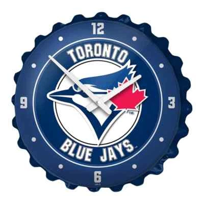 Toronto Blue Jays 18.5" Bottle Cap Wall Clock - Image 1 of 4