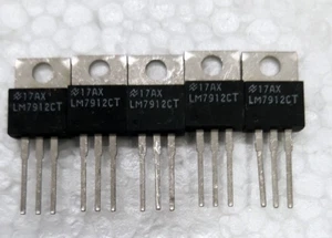 1 Stück LM7912CT Negative Voltage Regulator -12V 1.5A, National Semiconductor - Bild 1 von 2