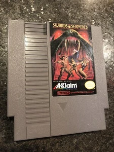 SWORDS AND SERPENTS & ORIGINAL VIDEOSPIEL Nintendo System CARTRIDGE NES HQ - Bild 1 von 1