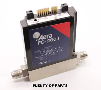 Aera Mass Flow Controller FC-260J Series O2 Max 5SLM - Image 1 of 3