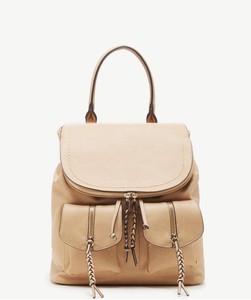 emery faux leather backpack