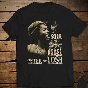 Soul Rebel Bob Marley & Peter Tosh Black All Size S M L - 5XL Gift Shirt QQ1457 - Picture 1 of 3