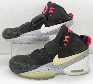 2014 Nike Air Bo 1 Black White Atomic Red Basketball Shoes Men’s 8 Bo Jackson 34 - Picture 1 of 18