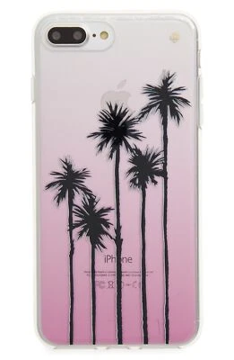 Kate Spade New York 256621 Transparent Palm Tree Ombré iPhone 7/8 Plus Case - Image 1 of 2