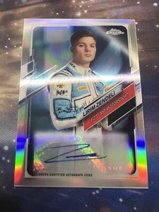 Lirim Zendeli Topps Chrome Formula 1 2021 F1 Auto Base Refractor - Picture 1 of 2