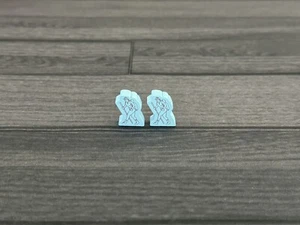Parks | 2 Blue Player Hiker Player Figures | Official Replacement Game Pieces - Picture 1 of 6