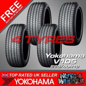 Yokohama 225 40 18 Summer Tyres For Sale Ebay