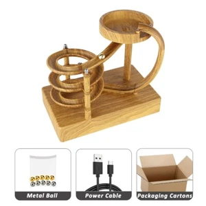 Kinetische Kunst Perpetual Motion Maschine Desktop Dekoration Spielzeug Typ C USB Aufladen - Bild 1 von 19