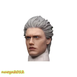 1:6 Male Head Sculpt Hunter Vergil Model For 12'' Male Action Figure Body Toys - Picture 1 of 18