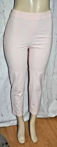 Neu neu mit Etikett PINK Piazza Sempione Hose hohe Taille Knöchel vorne flach 40 US 6 - Bild 1 von 12