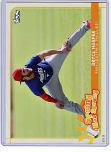 Bryce Harper 2020 Topps Opening Day Spring has Sprung 5x7 #SHS-14 /49 Phillies 