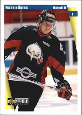 1997-98 Swedish Collector's Choice #147 Fredrik Oberg 
