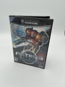 Metroid Prime 2 Echoes (Nintendo GameCube 2004) complete with manual and booklet