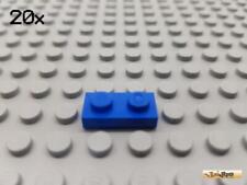 LEGO® 20Stk Platte Basic 1x2 blau 3023
