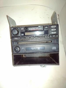 02 03 04 SUBARU LEGACY OUTBACK.(radio) AM/FM CASSETTE CD WITH BRACKET - Picture 1 of 4