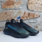 Chaussures de course athlétique Nike Air Max 2090 bleu laser pour hommes taille 12 noir DC4117-001