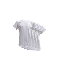 Fontana Calze & Intimo 4 Maglie Manica Corta Scollo Tondo in Jersey  Puro Cotone - Imagen 1 de 16