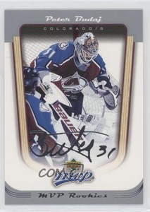 2005-06 Upper Deck MVP Peter Budaj #430 Rookie RC
