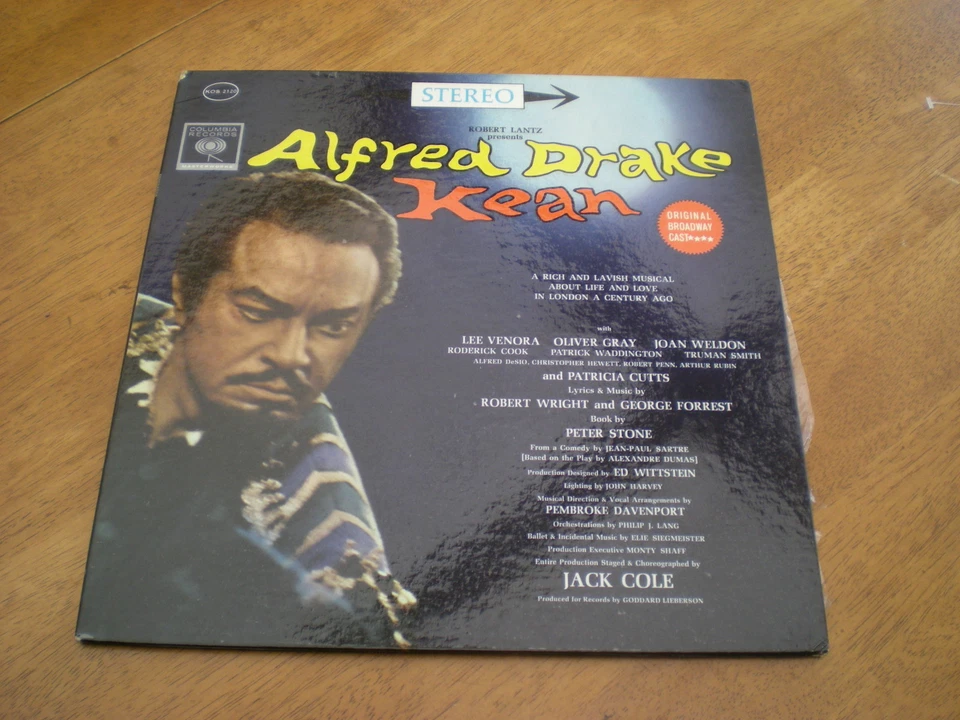 KEAN = ORIGINAL CAST = ALFRED DRAKE = STEREO - Image 1 of 1