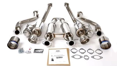 Escape CatBack doble completo HKS Hi-Power para Nissan 370Z 32009-BN004 2009+ Foto 1 de 4