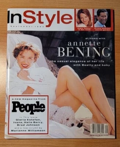 PEOPLE INSTYLE MAGAZINE PREMIERE ISSUE ANNETTE BENING JODIE FOSTER KING CHARLES - Picture 1 of 7