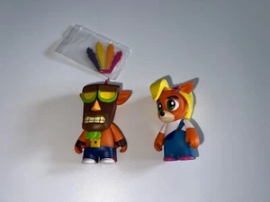Kid Robot Crash Bandicoot Vinyl Mini Series Coco Bandicoot & Crash Aku - Bild 1 von 1