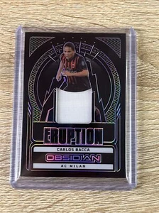 Carlos Bacca/50 Eruption Panini Obsidian Fußball 2022-23 AC Mailand Nr. ER-CBA - Bild 1 von 3