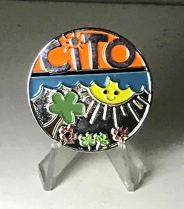 Horst a/d Maas (Niederlande) Geocaching Geocoin 1,5" Token Challenge Coin - Bild 1 von 3