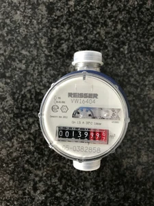 Reisser Wohnungs Wasserzähler Kalt 1/2'', Eichung fällig, 1,5 Qn - Bild 1 von 3