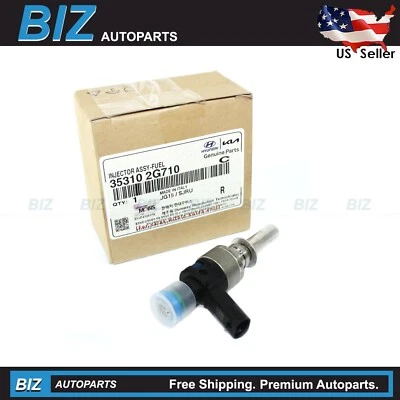 GENUINE 35310-2G710 Fuel Injector for 2011-2016 Hyundai Sonata Kia Optima 2.4L Foto 1 de 4