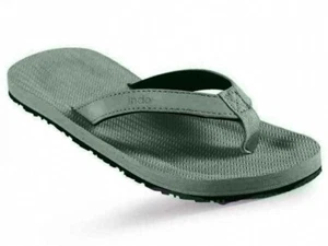 INDOSOLE GROMS ESSNTLS- Size 13 C  - Children's flip flops - Leaf **NEW** - Picture 1 of 1