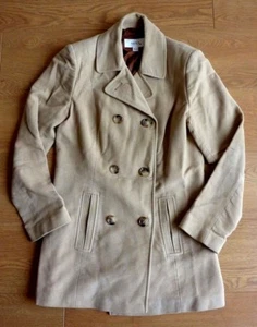 NEXT Trench Style Coat Double Breasted 100% Cotton Brown Size UK 8 - Picture 1 of 8