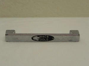 Vintage Mac Tool Box Drawer Handle w/Screws Circle Frame 4'' Long x 1'' Deep - Picture 1 of 11