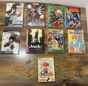 Mixed Lot Of 9 Magna Books Attack On Titan My Hero Academia ANIME DN Sgt Frog - Picture 1 of 7