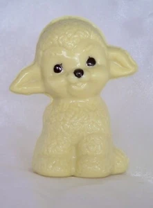 Handgefertigte belgische weiße Schokolade Ostern Frühling Lamm/Schaf - Bild 1 von 2