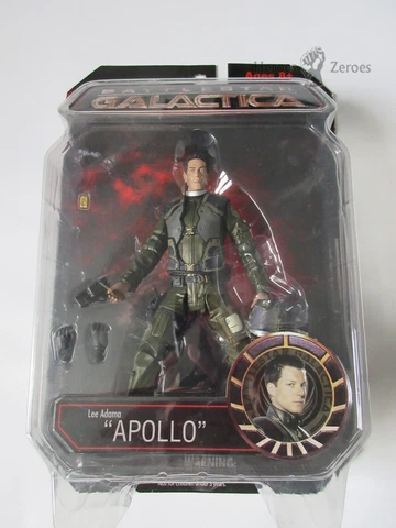 Diamond Select Battlestar Galactica Lee Adama APOLLO Action Figure New NIB 2007 Cover