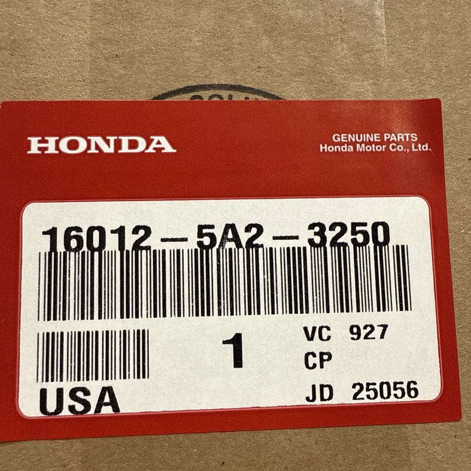 Tubo de junta de combustible Honda CR-V 2015-2019 ACUERDO 2013-2017 16012-5A2-3250 OEM genuino Foto 1 de 1