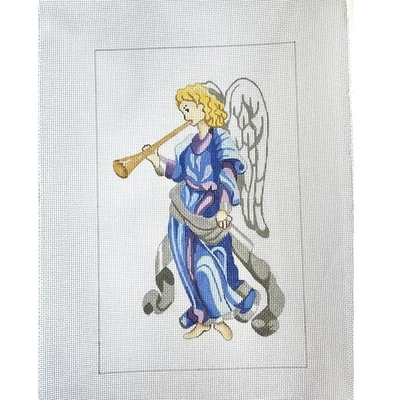 SUSAN ROBERTS NEEDLEPOINT CANVAS: ANGELS AM-6111  GG - Image 1 of 2