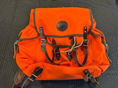 Duluth Pack Wanderer, paquete de lona naranja Foto 1 de 4