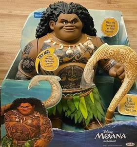 Disney Moana Mega Maui 16" Electronic Figure Walmart Exclusive Jakks Pacific - Picture 1 of 4