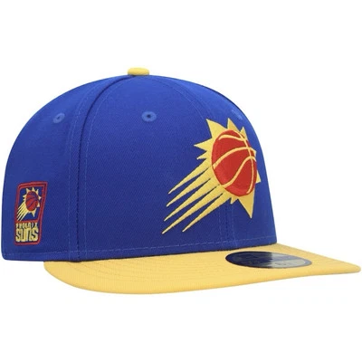 New Era 59FIFTY NBA Phoenix Suns Logo Side Patch Blue Fitted Hat Mens Size 7 1/4 - Image 1 of 4