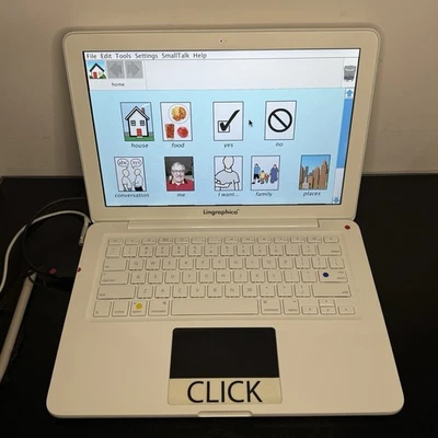 Lingraphica модель LG-6000 MacBook цельный для афазии с чехлом и руководством - Изображение 1 из 4