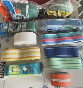 Vintage Lot Replacement Aluminum Lawn Chair Webbing ~ Assorted Lengths & Colors - Picture 1 of 12
