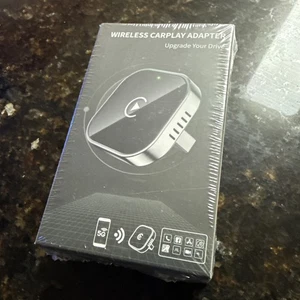 Teeran Wireless CarPlay Adapter 2025 Upgrade Wired CarPlay to Wireless, Mini USB - Picture 1 of 4