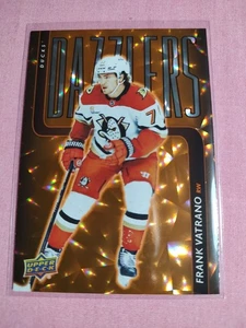 2025-26 Upper Deck Serie 1 - Dazzlers Frank Vatrano #DZ-24 Naranja - Imagen 1 de 2