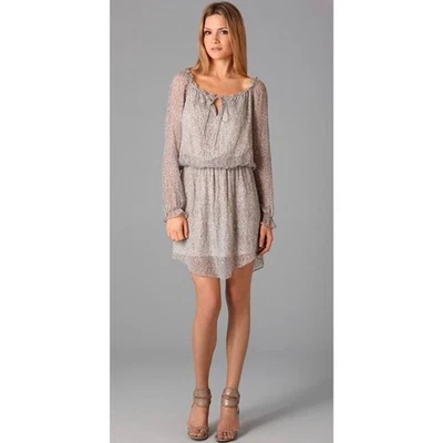 Haute Hippie Women's Embellished Beaded Silk Dress Size L $595 - Image 1 of 4